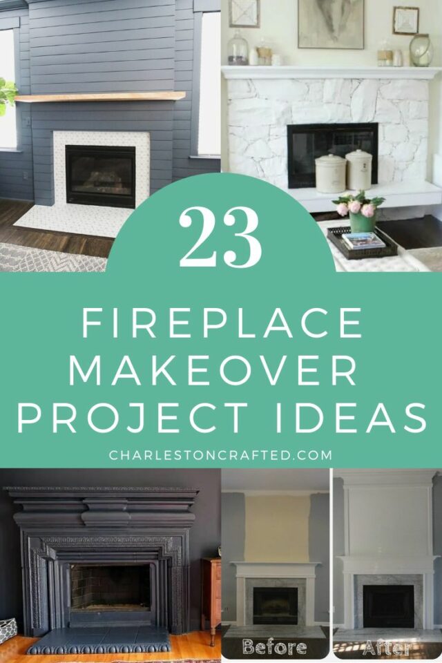 23 Amazing Fireplace Makeover Ideas for any budget