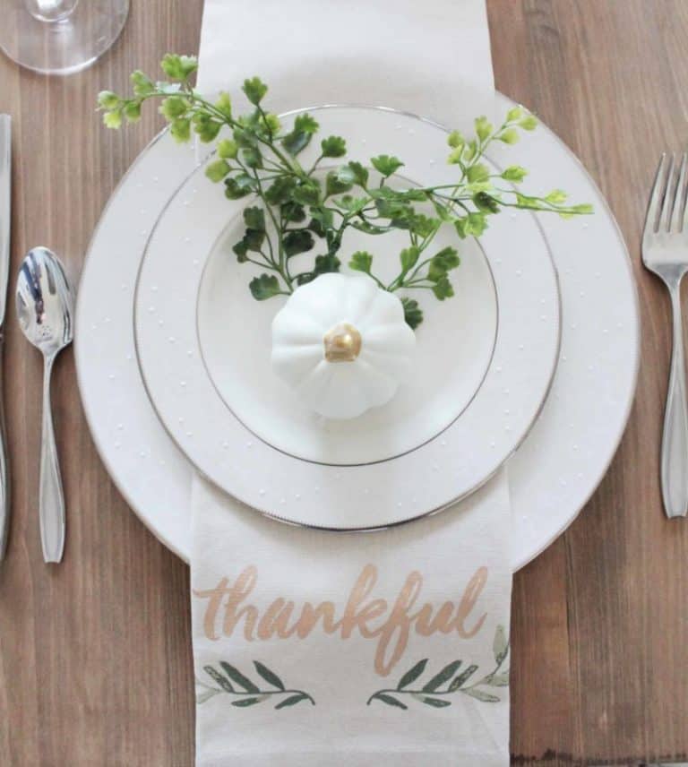 40 Inexpensive Thanksgiving Table Decorating Ideas For 2024   Fall Tablescape 2017 11 E1518025845567 768x856 