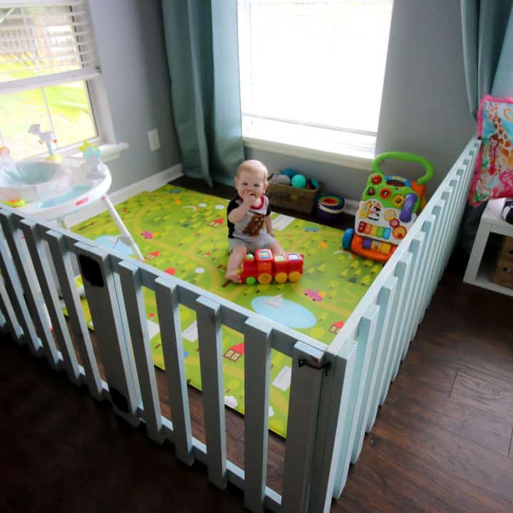 baby play yard ideas