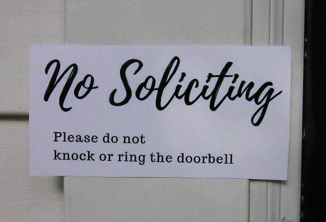 No Soliciting Sign Free Printable