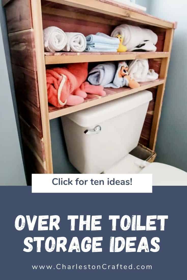 17 Brilliant Over the Toilet Storage Ideas