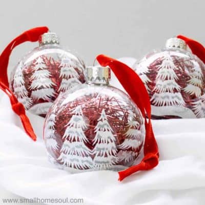 30+ Plastic ball ornament decorating ideas