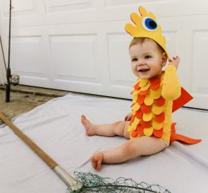 DIY Baby Fish Costume