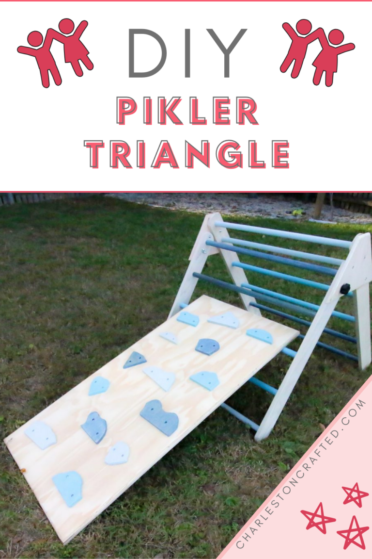 DIY Foldable Pikler Triangle - With Printable PDF Plans!