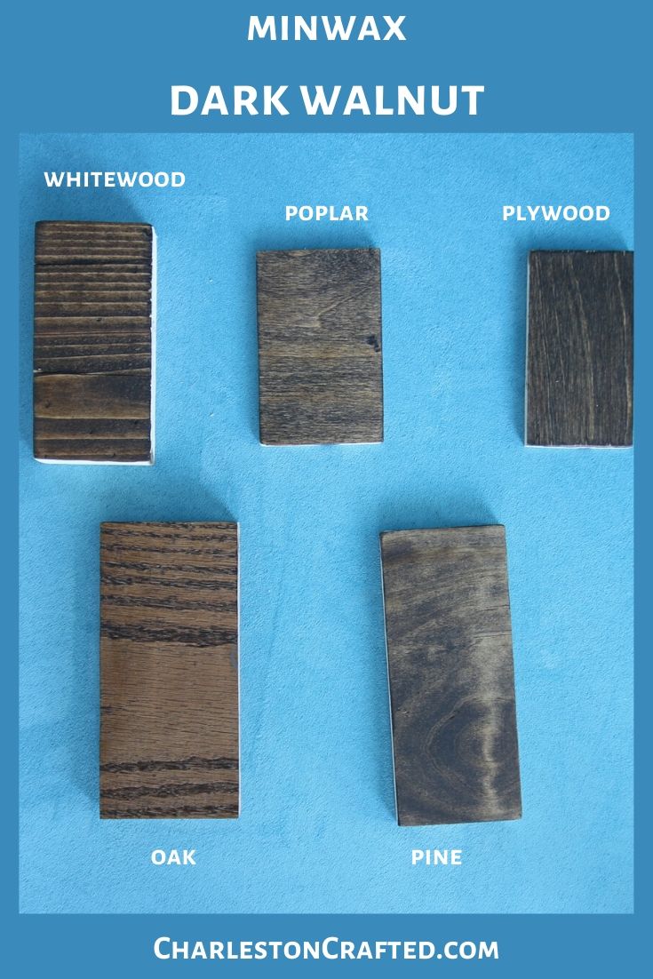 minwax stain colors on poplar wood