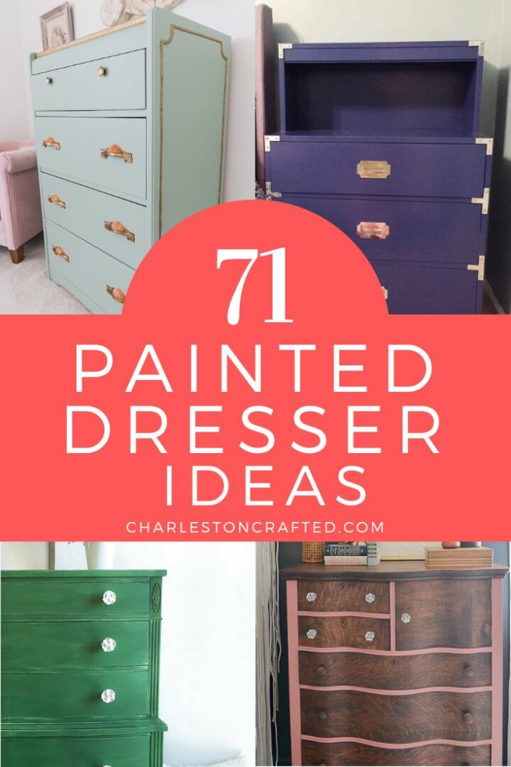 71 inspiring DIY Painted Dresser Ideas!