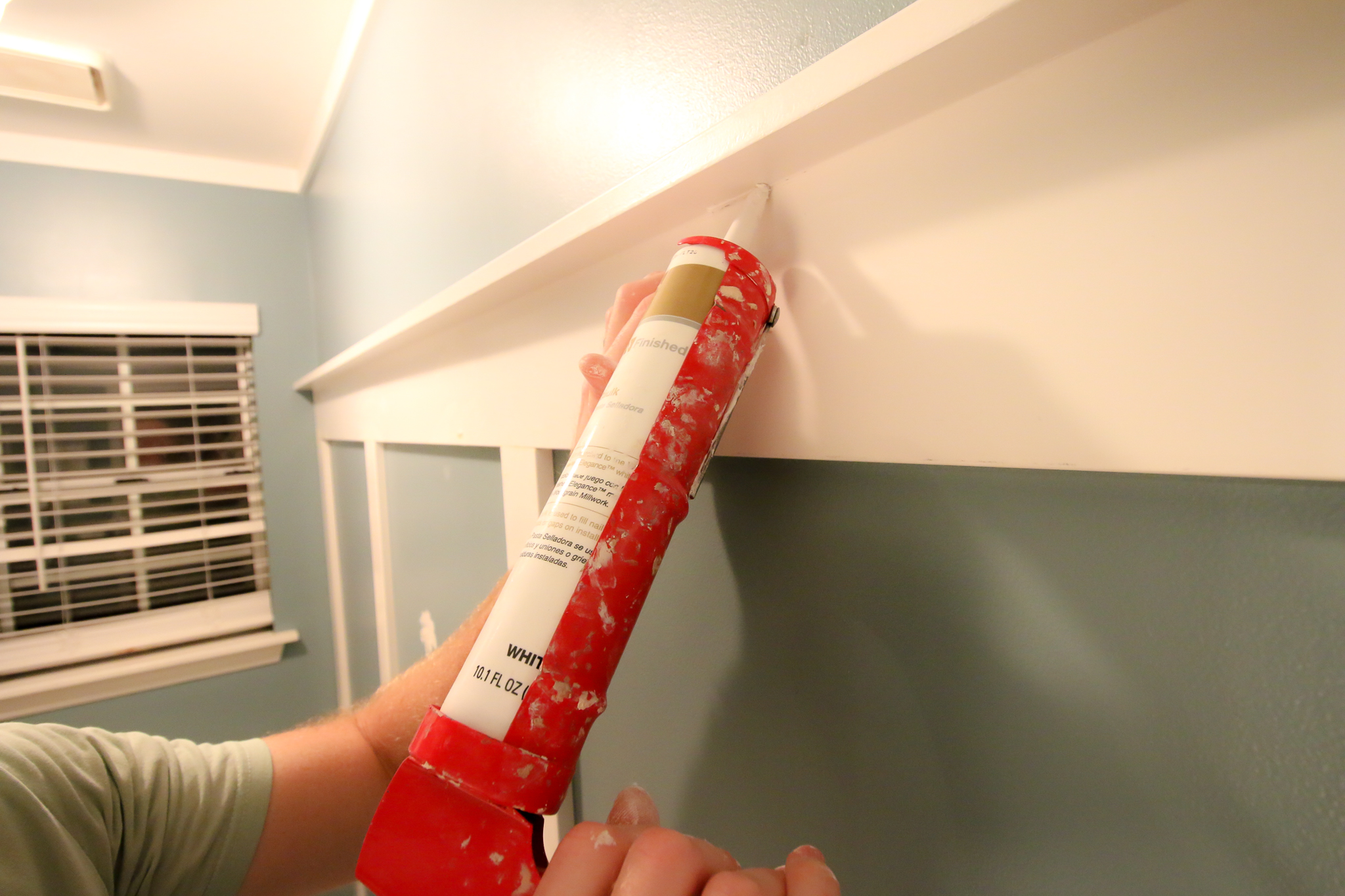 Should I use caulk, wood filler or spackle?