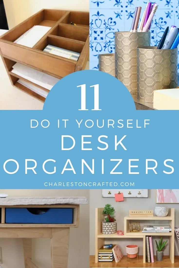 Small Organized Spaces: Simple Art and Office Caddy