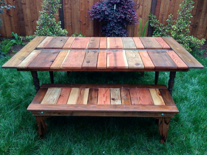 23 Easy to Build DIY Picnic Table Ideas