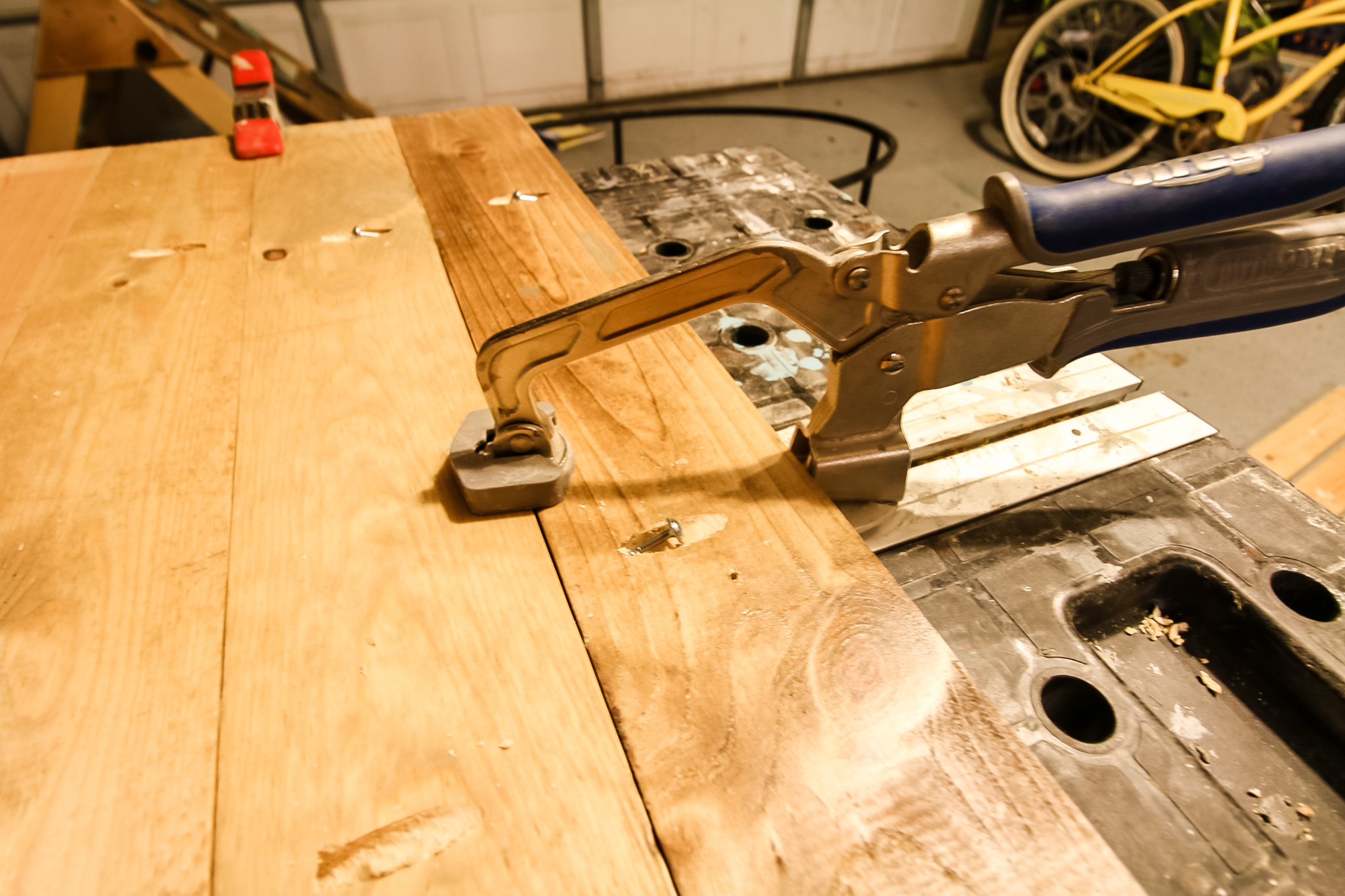 building a kitchen table with a kreg jig