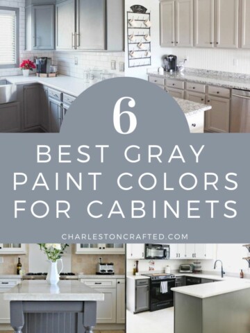 6 best gray paint colors for cabinets