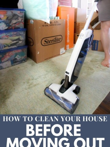 Cleaning your home before you move - Charleston Crafted