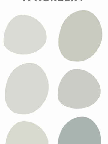 the best gray paint colors for a nursery