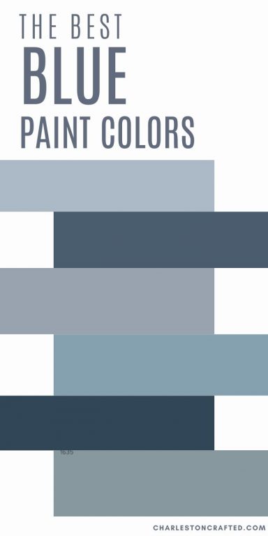 30 Best Blue Paint Colors for inside your home