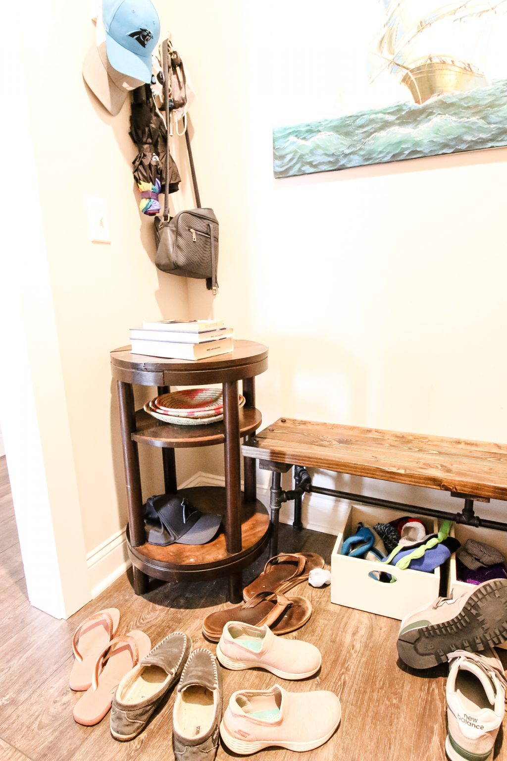 How To Build A DIY Shoe Shelf With PDF Plans   Charleston Crafted 11 1 1024x1536 