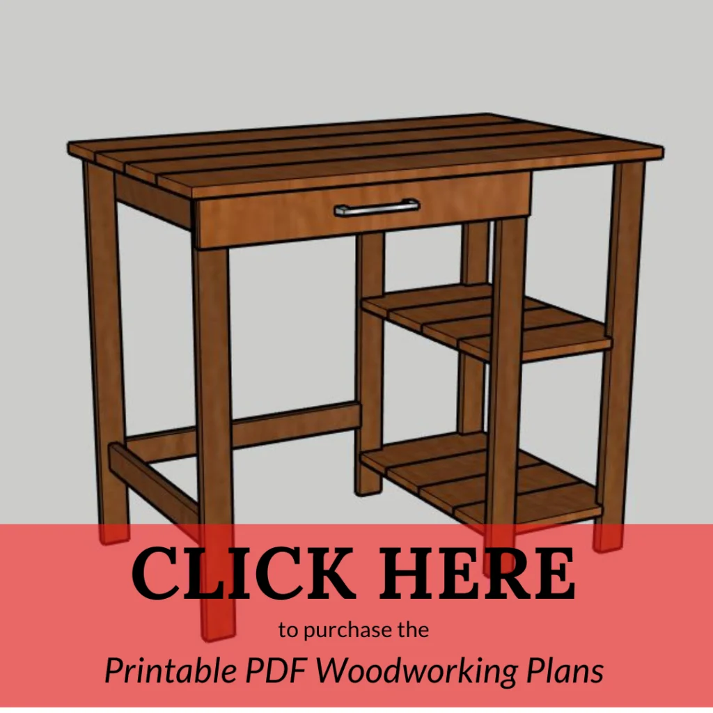 DIY Writing Desk--{BUILDING PLANS & VIDEO TUTORIAL!}