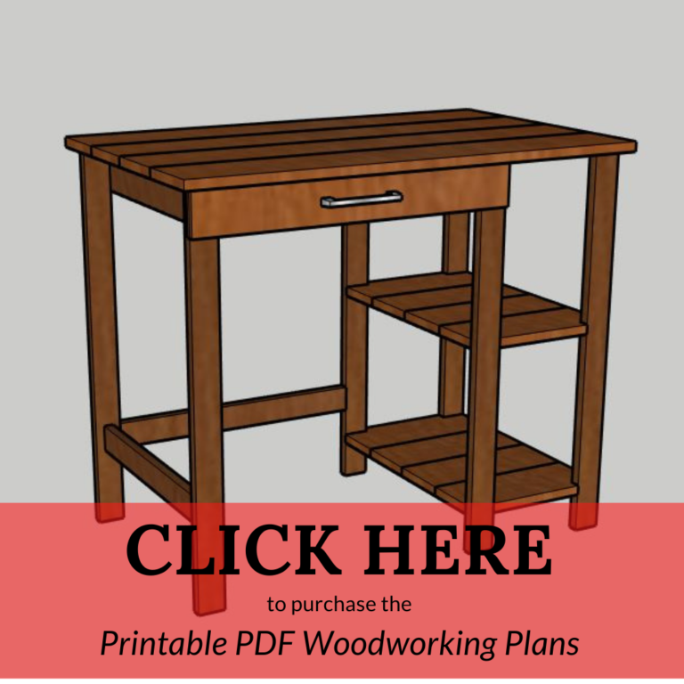 How to build a simple DIY writing desk - woodworking plans!