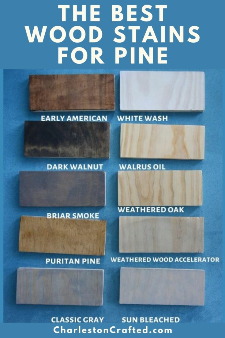 The Best Wood Stains For Pine 735x1103 