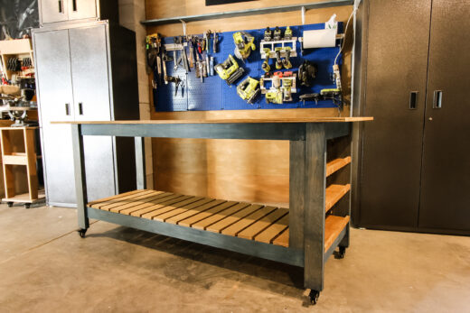 How to build a DIY mobile workbench