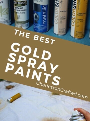 the best gold spray paints