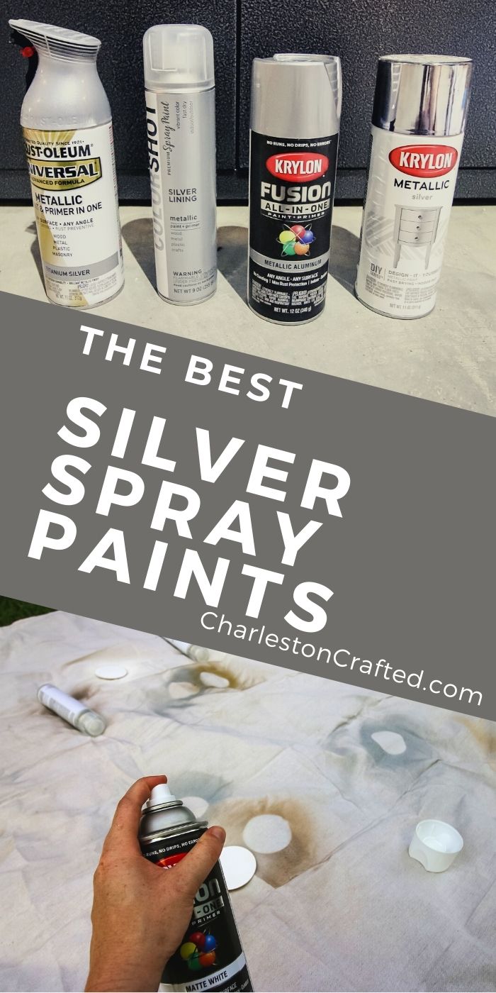 Vermillion Home Adventures: The Perfect Silver  Silver spray paint, Diy spray  paint, Spray paint vases