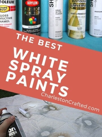 the best white spray paints