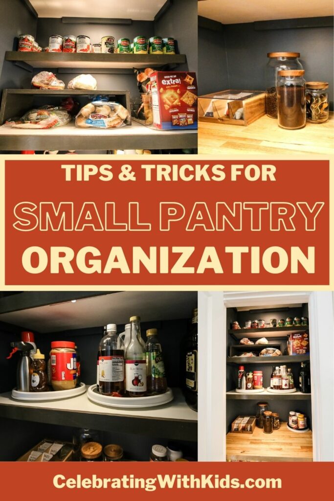 How to organize a small pantry