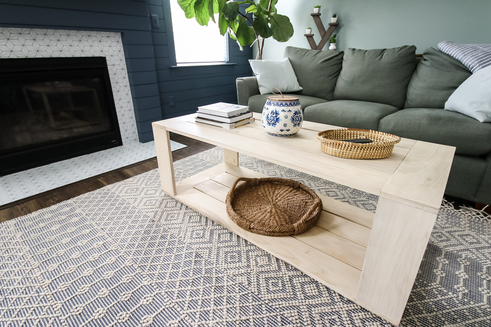 How to build a rectangle coffee table