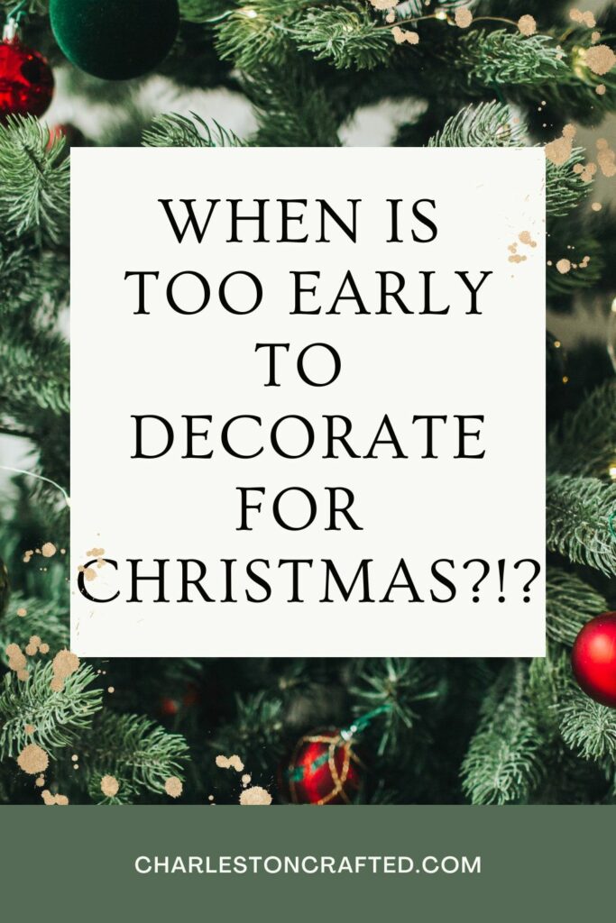 How to transition from fall to Christmas decor