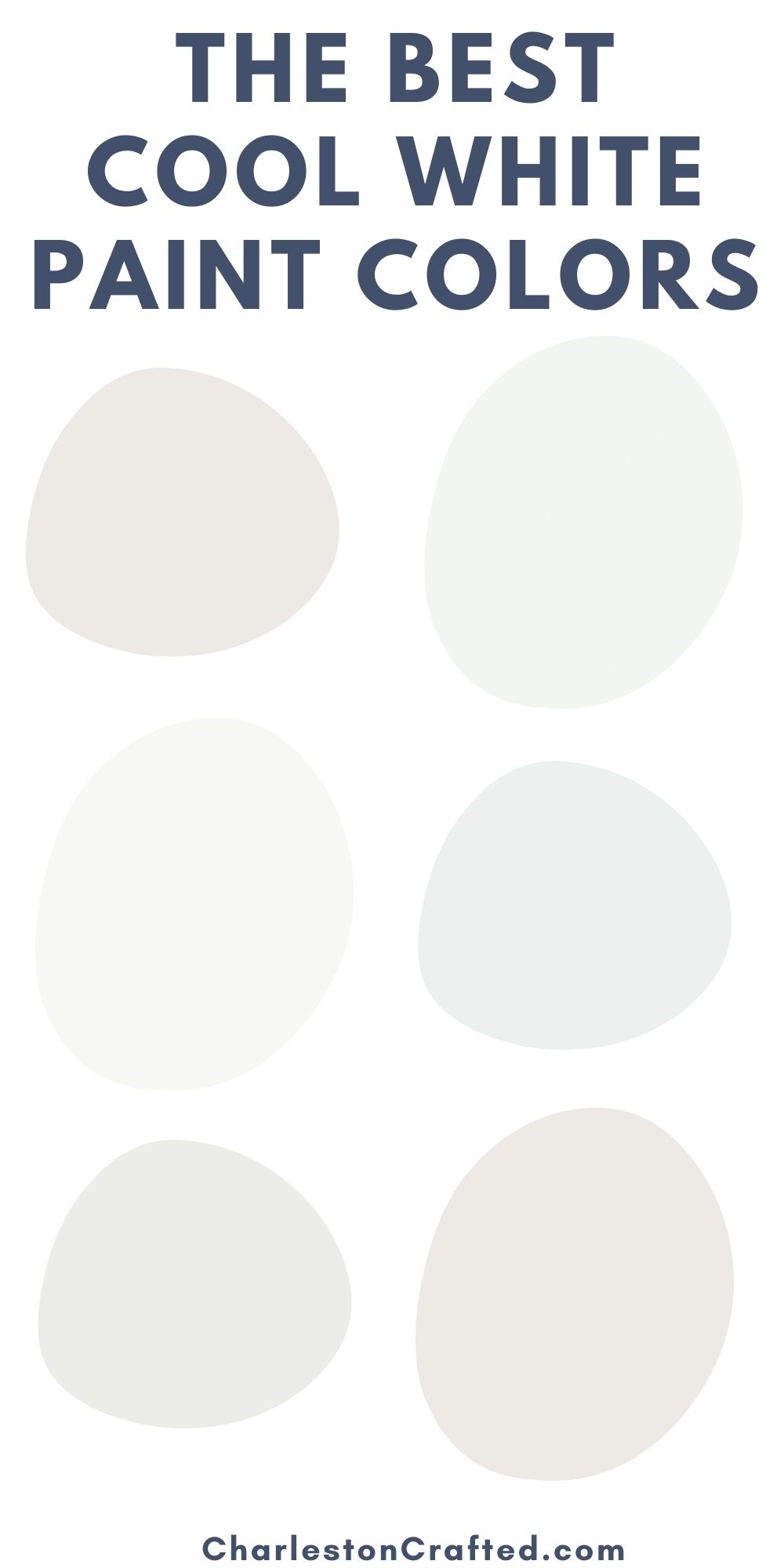 Most Popular Whites & Off-white Paint Colors