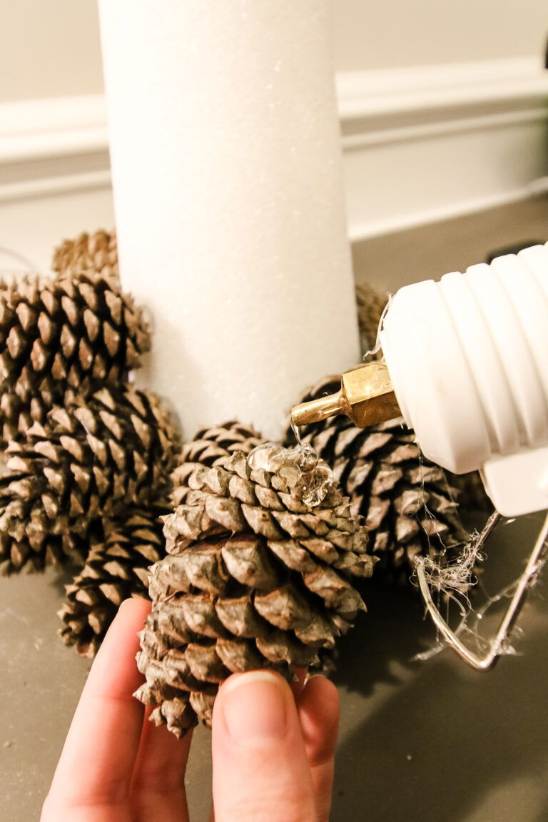 How to make pine cone Christmas trees: 2 ways