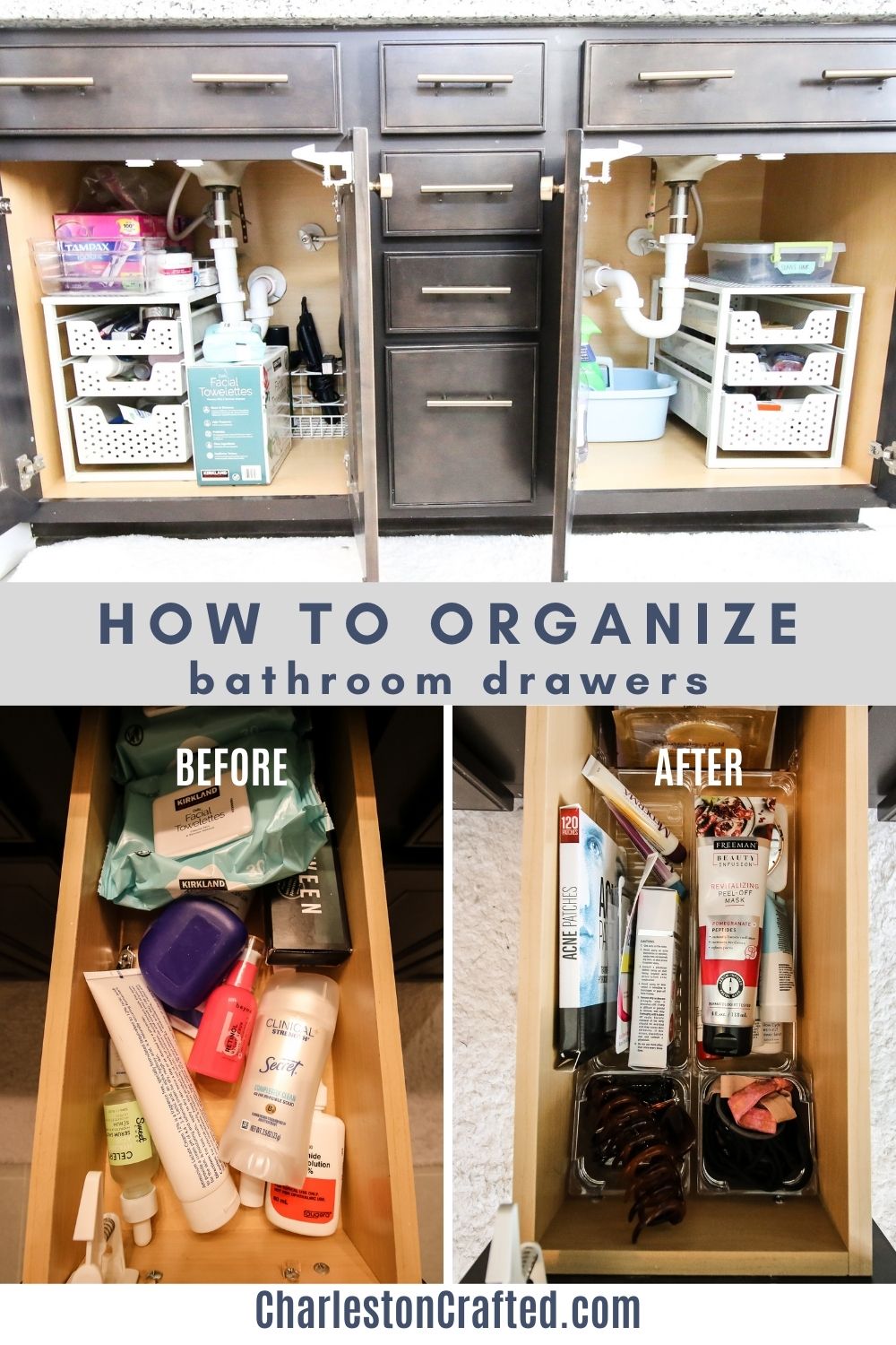 Organizing Your Bathroom Drawers: How to Wrangle Those Small Items -  Practical Perfection