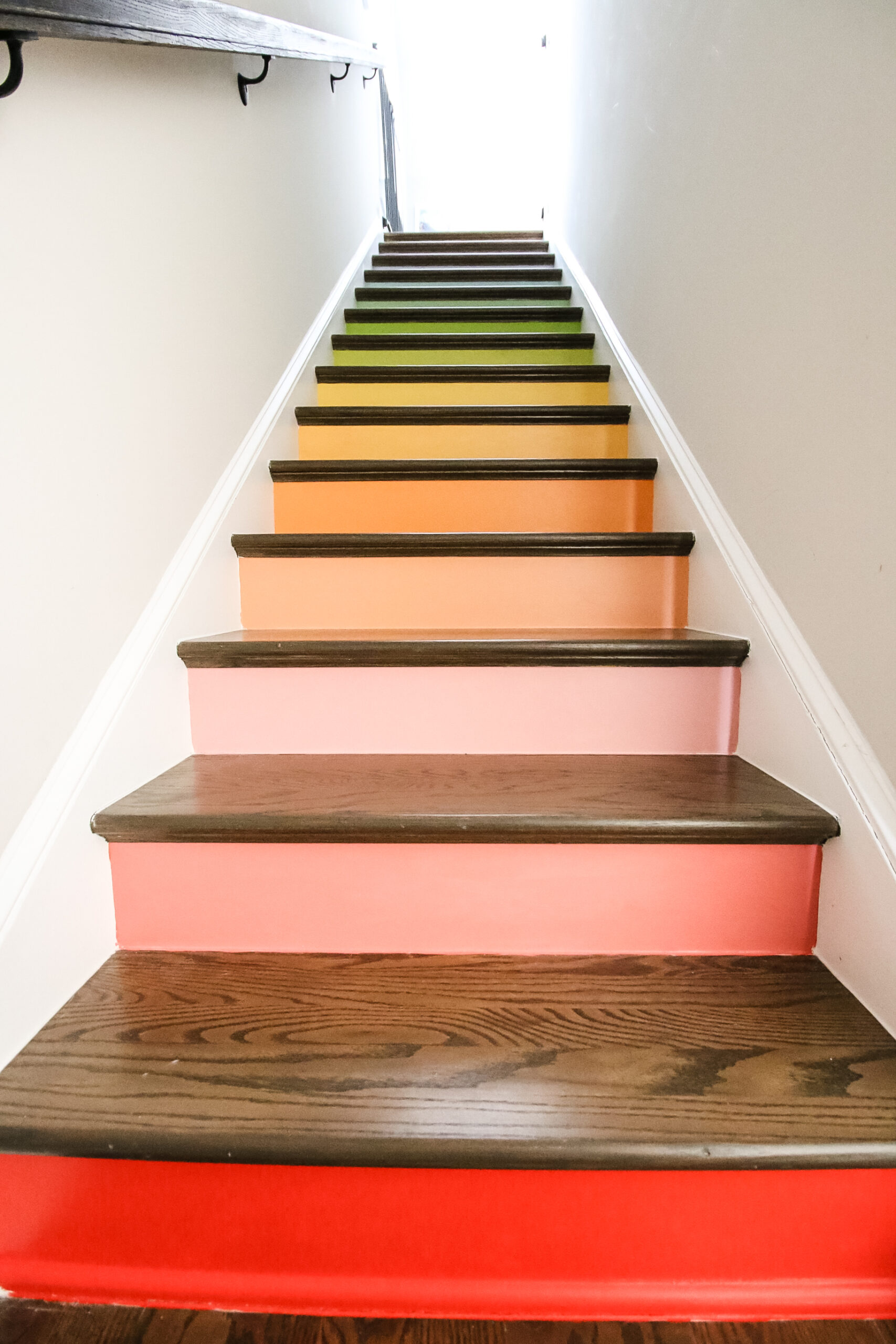 colorful stairs
