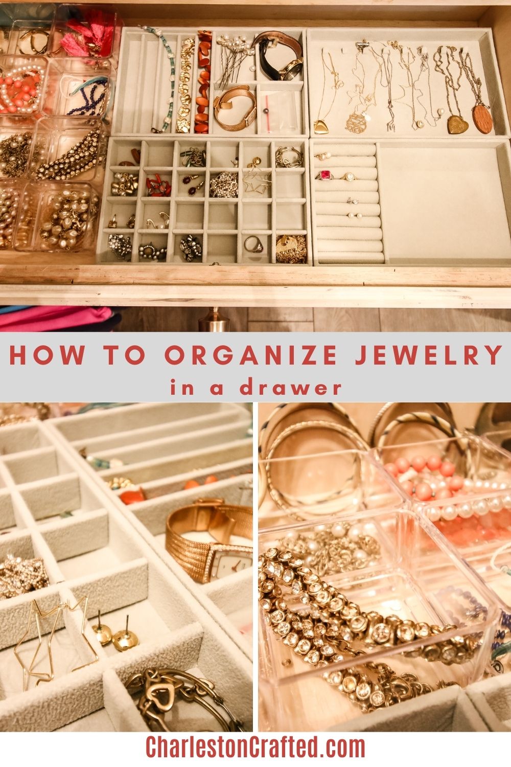 How to Organize a Jewelry Drawer: 13 Ideas