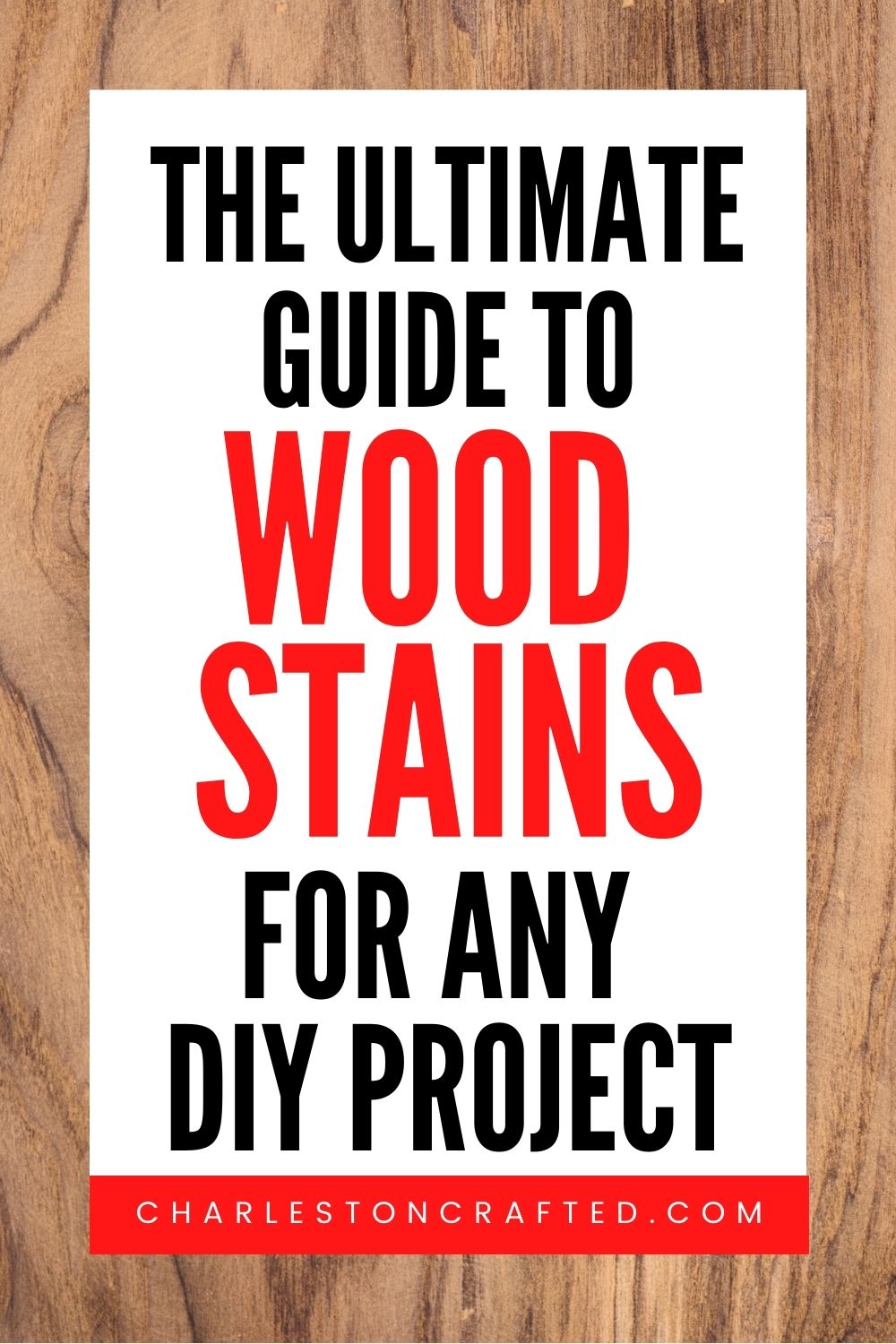 Less Mess Wood Stain makes projects easy, fun & clean