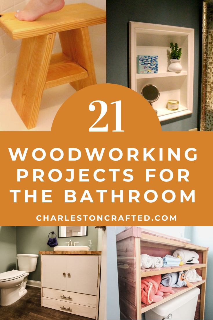 Bathroom Storage Cabinet, Woodworking Project