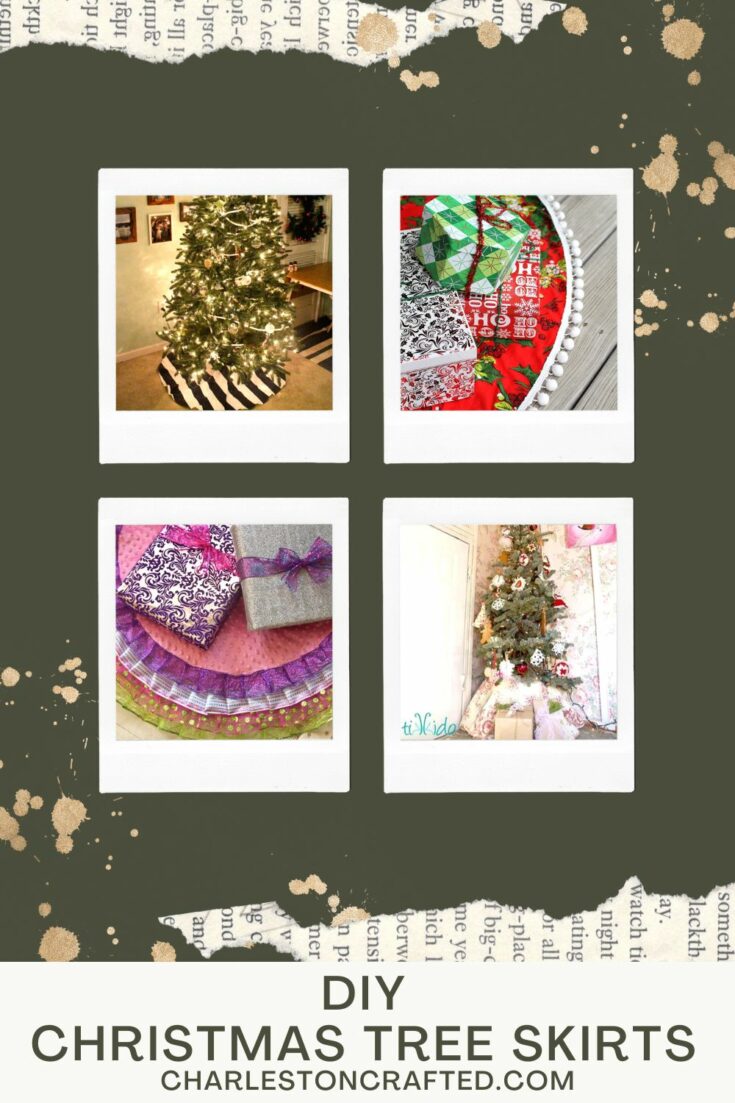 5 DIY Christmas Tree Skirt Ideas