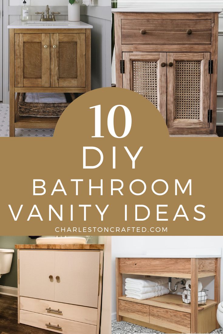 How to Update an Old Vanity with New Drawers Doors and Paint