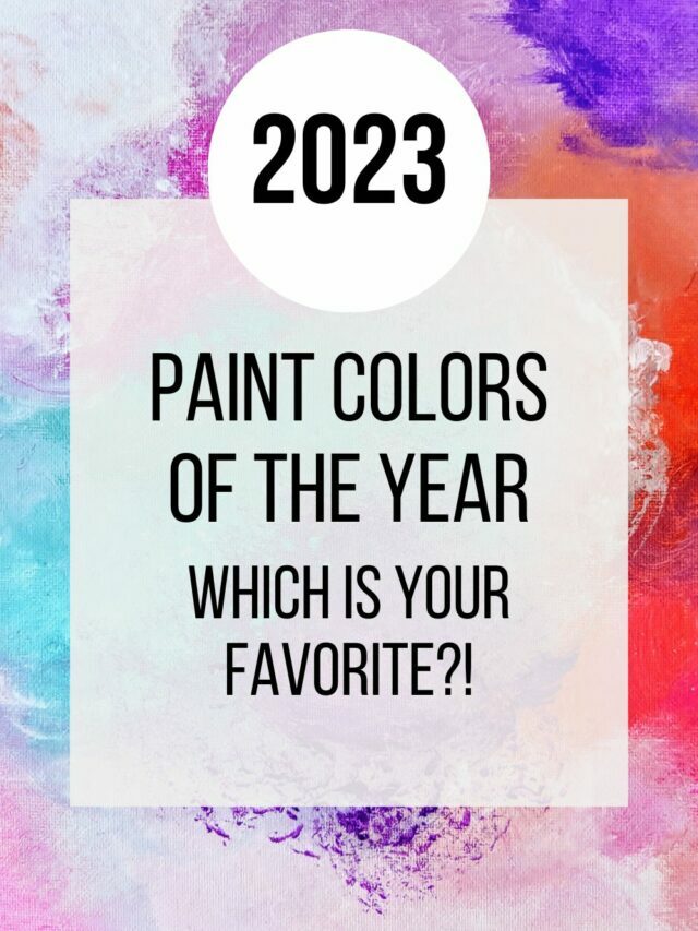 2023 paint colors of the year