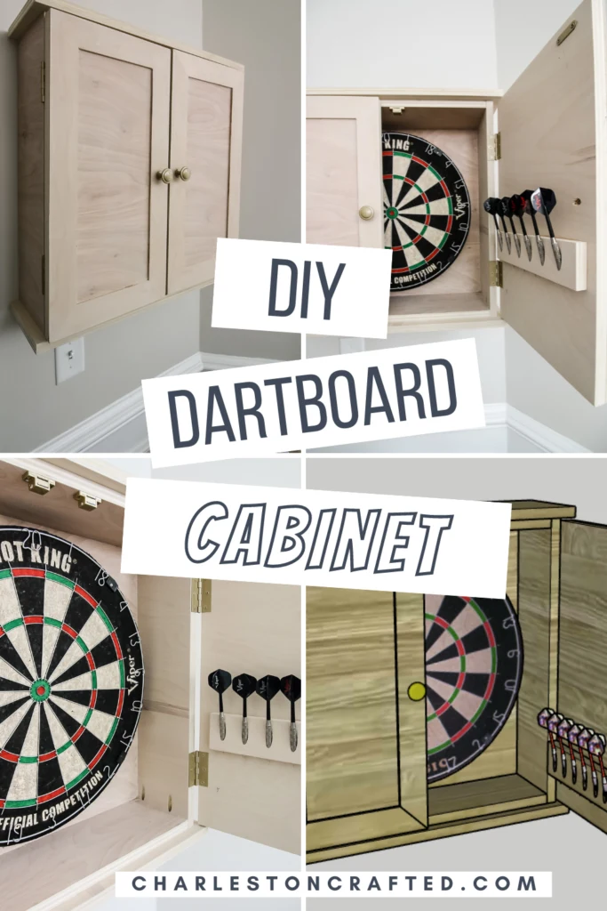 How to build a DIY dartboard cabinet