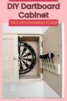 How to build a DIY dartboard cabinet