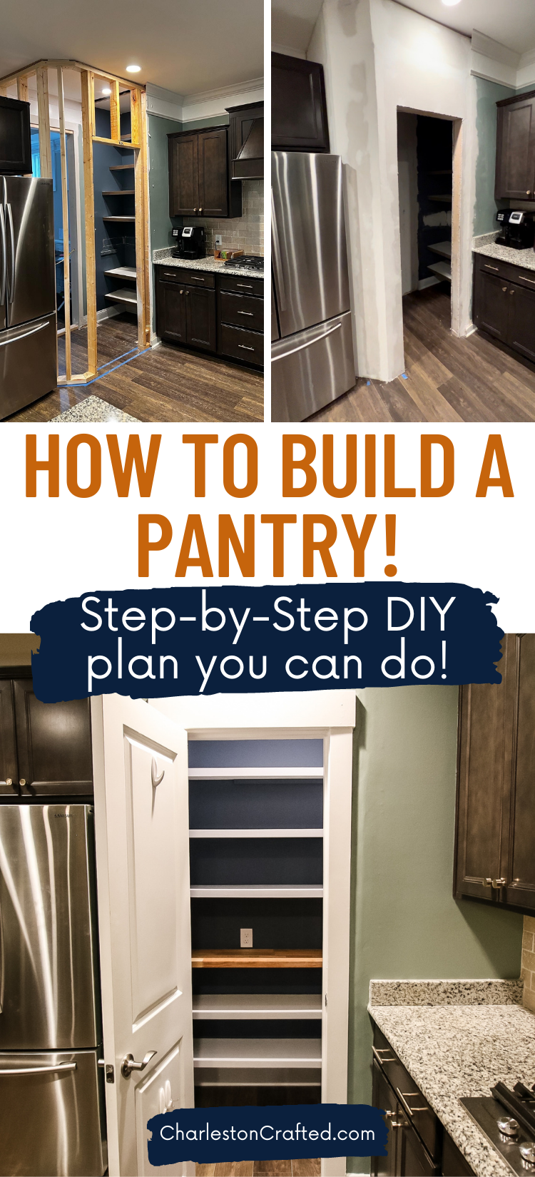 building a crafted pantry cabinet