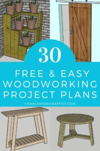 30 free easy woodworking project plans