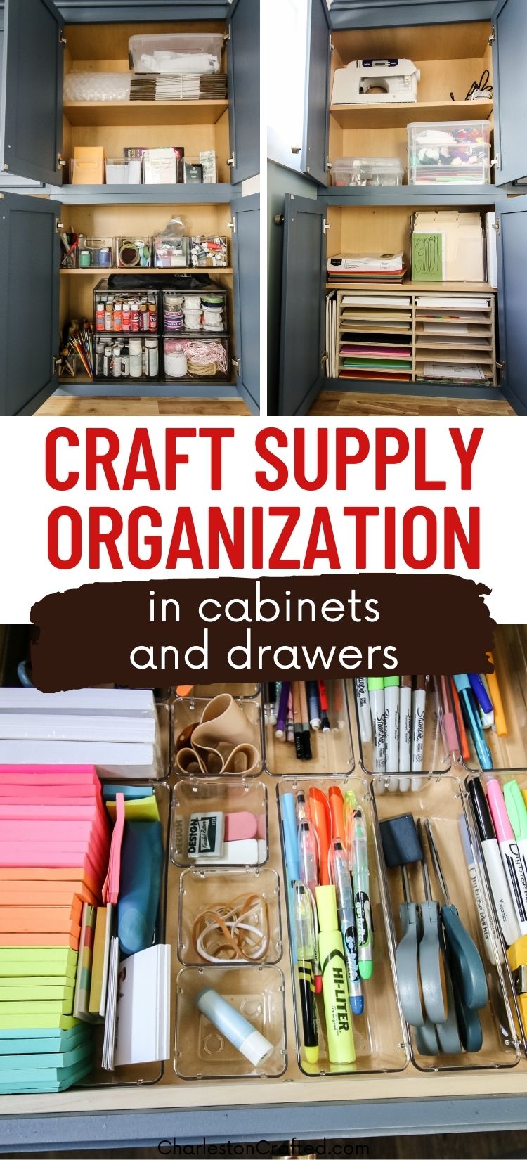 Creative & Beautiful Craft Supply Organization Solutions - Harbour