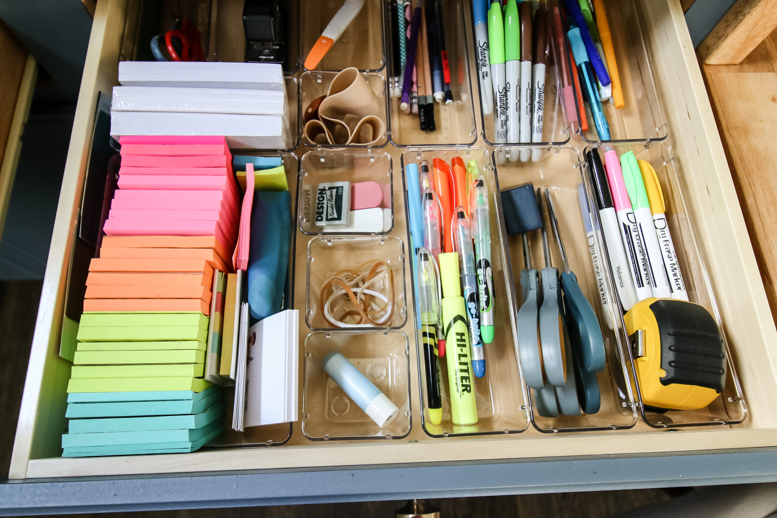 How a Professional Organized My Craft Supplies - At Charlotte's House