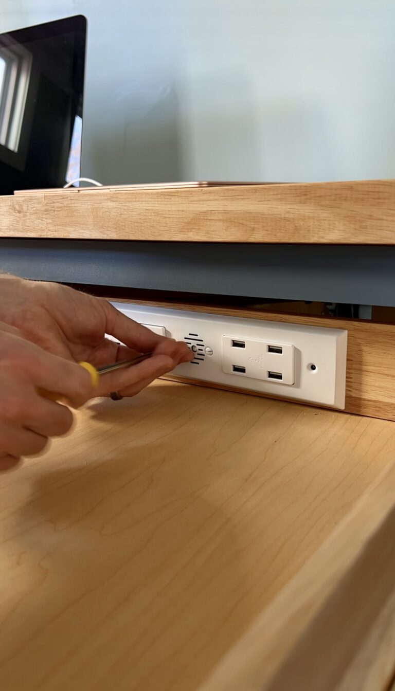 How To Install Outlets In Drawers