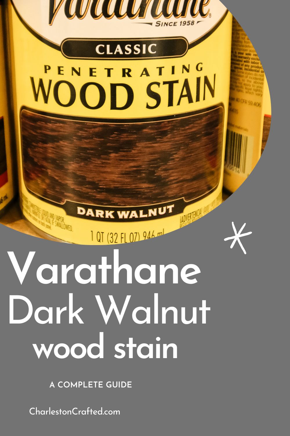 dark walnut stain