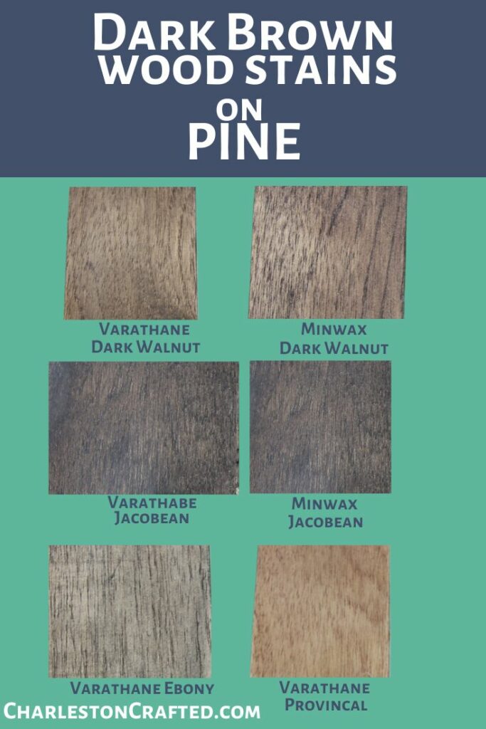 Varathane Dark Walnut - wood stain color review
