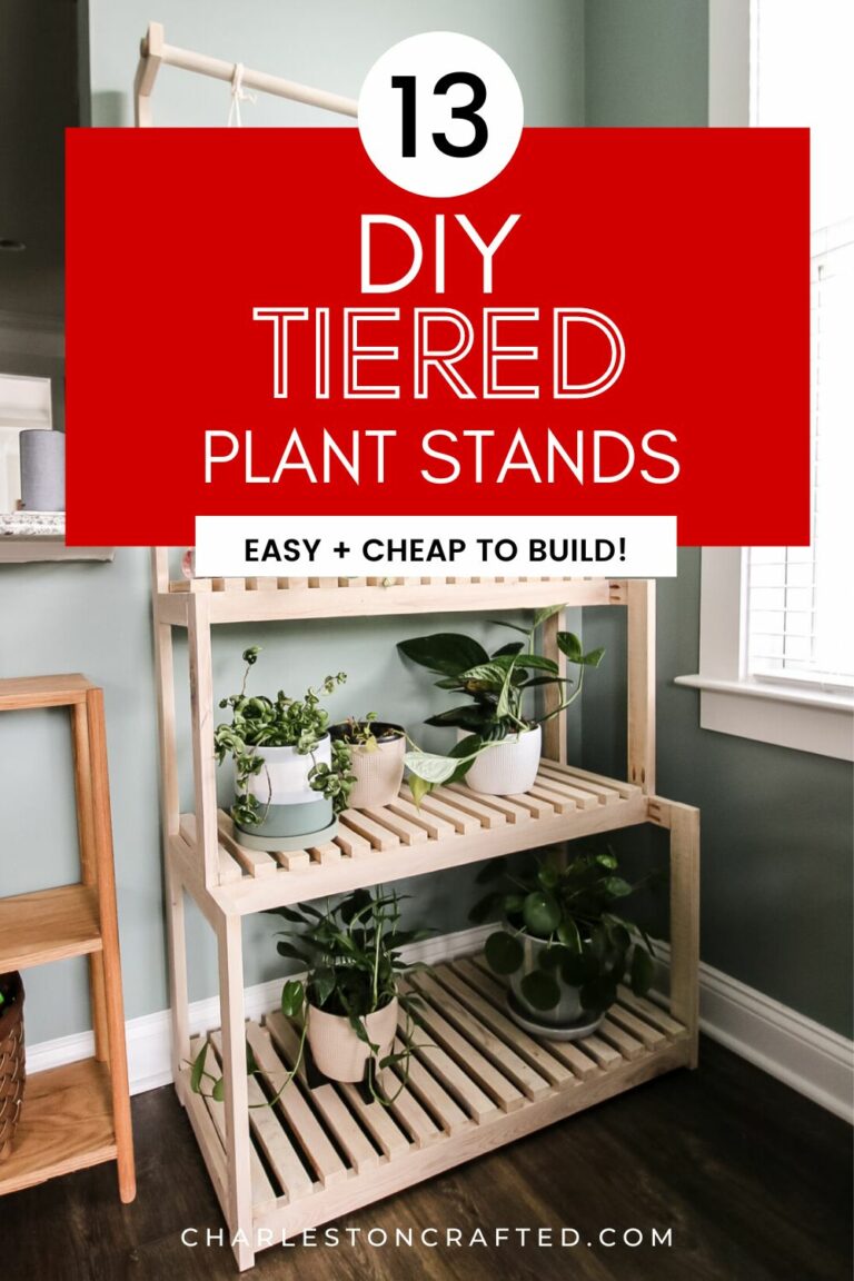 13 DIY tiered plant stands