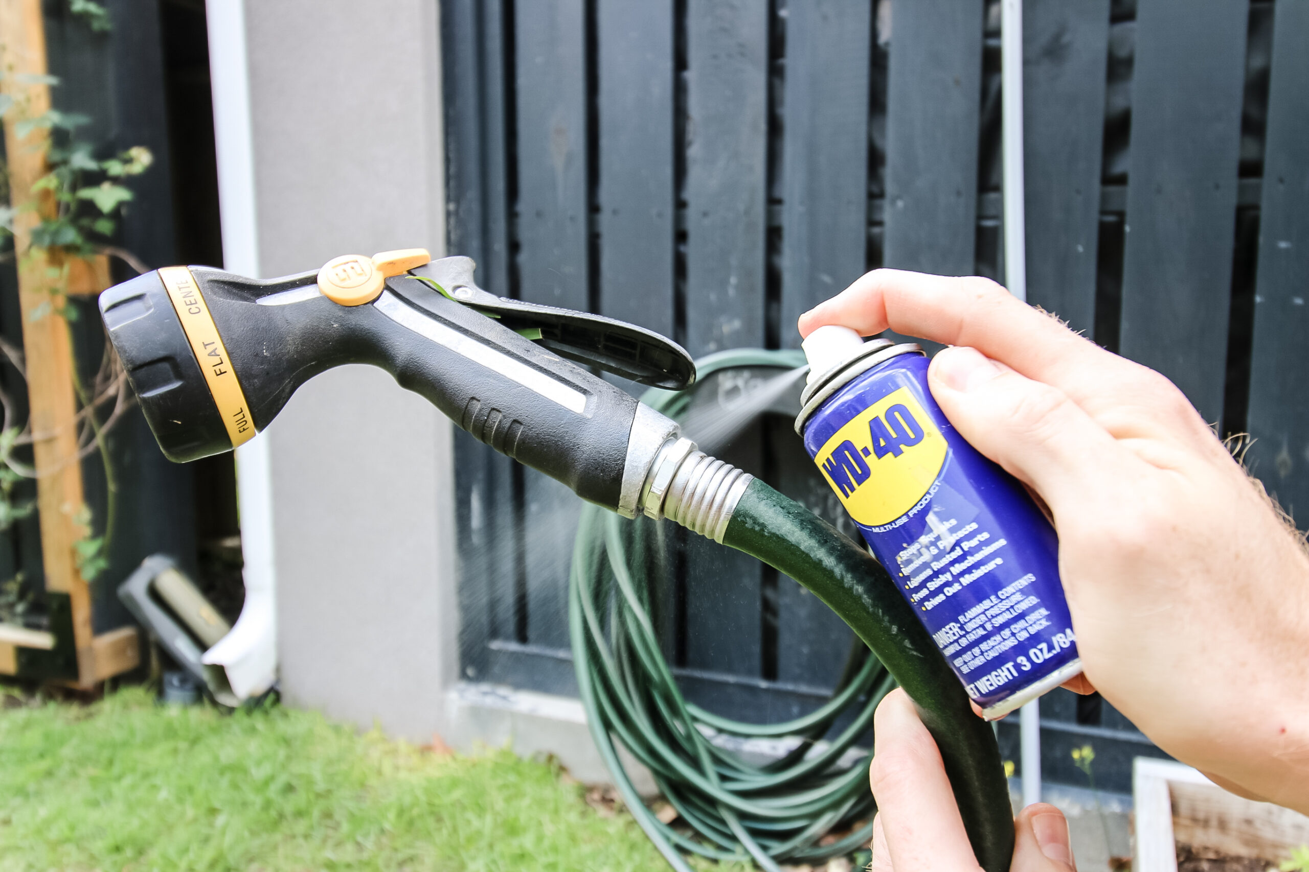 How to remove a stuck hose from an outdoor spigot